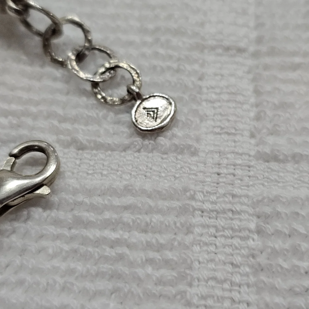 Silpada Leather and 925 Silver Bracelet Adjustable - Picture 10 of 16